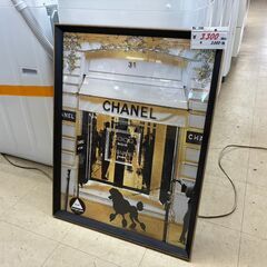 【リサイクルショップどりーむ荒田店】No.5785 アート 額 シャネル オシャレです(*'▽')の画像