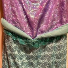 ディズニー公式　アリエルドレス152センチの画像