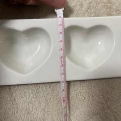 ハートモチーフ白食器セットの画像