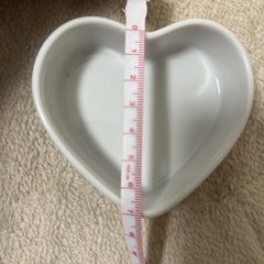 ハートモチーフ白食器セットの画像