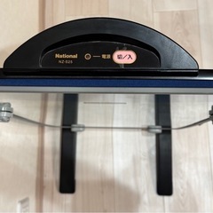 【無料譲ります】National（現パナソニック）ズボンプレッサー BaSaLa NZ-S25（フィルム付き） 中古動作確認済み、手渡しのみの画像