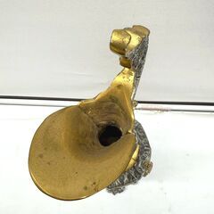 フラワーベース ポルトガル製 真鍮 花瓶 輸入雑貨の画像