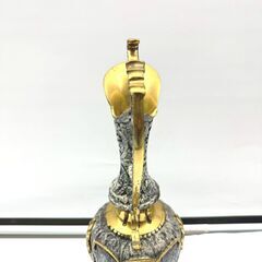 フラワーベース ポルトガル製 真鍮 花瓶 輸入雑貨の画像