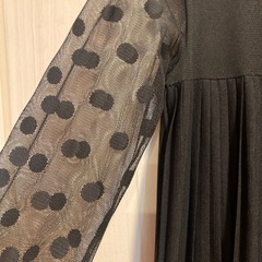 ZARA 164センチ　シースルードレスの画像