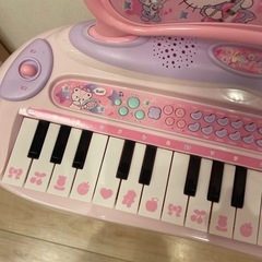 ハローキティ　電子キーボードDXの画像