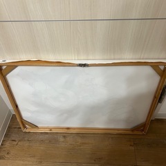 アートパネル（バンクシー風デザイン／キャンバス）の画像