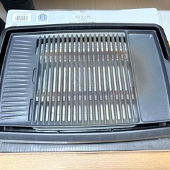 【お譲り先決定】電気焼肉器 0円 動作確認済み 使用感あり 箱あり（汚れあり）の画像