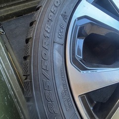  スタッドレスタイヤ  SUBARU フォレスター SK9 Premium 純正 ホイール　4本セットの画像