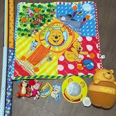 プーさん　プレイマットの画像
