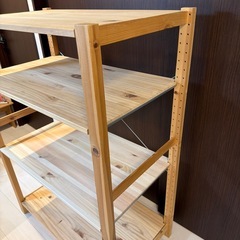 IKEA 木製シェルフ　イーヴァルの画像