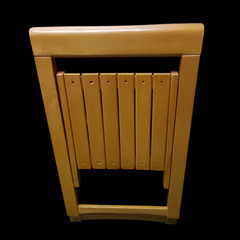 ●(中古)モダン 木製 ウッドチェアの画像