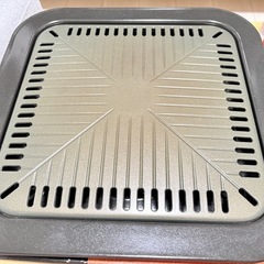 【お譲り先決定】焼肉プレート＋ガスコンロ動作確認済の画像
