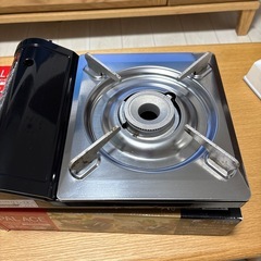 【お譲り先決定】焼肉プレート＋ガスコンロ動作確認済の画像