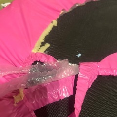 中古　トランポリン　手すり付きの画像