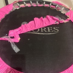 中古　トランポリン　手すり付きの画像