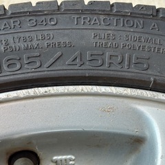 【商談中】ホイール４本セット 15×5J 直接引取限定の画像