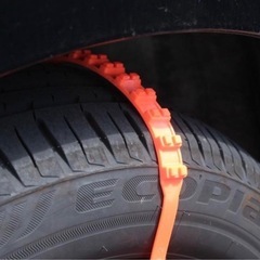 スノーチェーン スノータイヤチェーン 緊急脱出用使い捨てスノーヘルパー 非金属の画像