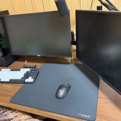 年末年始のみ ASUS VG258QR ゲーミングモニター2枚セットの画像