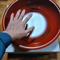 うどん、そば　こね用鉢　未使用の画像