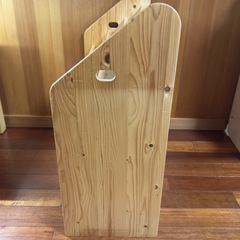 1月末まで出品 タンスのゲン 天然木絵本ラック 幅70の画像