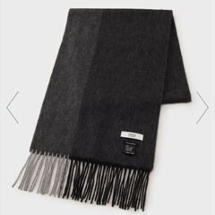 マフラー　TAKEO KIKUCHI　カシミヤ　未使用の画像