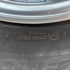 ブリヂストン　エコピア　195/16R/15 4本 プリウス　50 純正ホイール
の画像