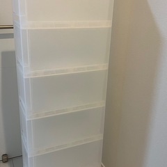 　無印良品　すき間ストッカーの画像