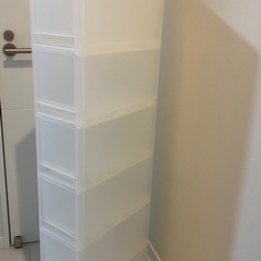 　無印良品　すき間ストッカーの画像