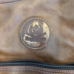 レザー ボストンバッグ ブラウン（Budweiser）の画像