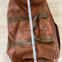 レザー ボストンバッグ ブラウン（Budweiser）の画像