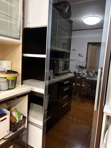 食器棚 (ミッフィー) 上臼杵の家具の中古あげます・譲ります