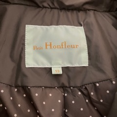 【美品】プチオンフルール ダウンジャケット（サイズ13号）の画像