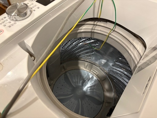 イーアングル縦型洗濯機ANG-WM-B70-W