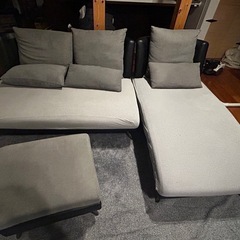 2人掛けソファカ、カウチソファの画像
