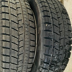 タント　純正ホイール付きスタッドレス4本セット
　の画像