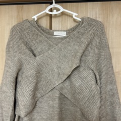 ニットワンピの画像