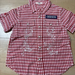 【美品】子供服　キッズ　半袖シャツ 130cmの画像