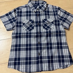 【美品】子供服　キッズ　半袖シャツ 130cmの画像