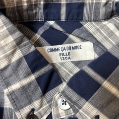 【美品】子供服　キッズ　半袖シャツ 130cmの画像