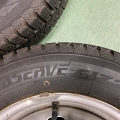 175/65/14スタッドレスタイヤ鉄ホイール付き
の画像