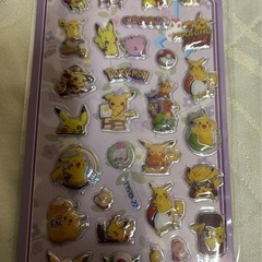 ポケモンボンボンシール2枚セットの画像