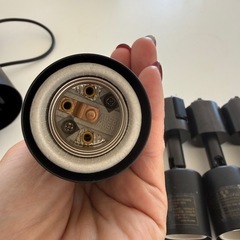 ダクトレール用電球ソケットの画像