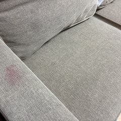 【無料で引き取ってくれる方‼️】３人がけソファーの画像