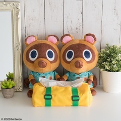 あつまれどうぶつの森　つぶきちまめきち　ティッシュケースの画像