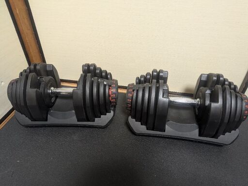 可変式ダンベル/5～40kg×2