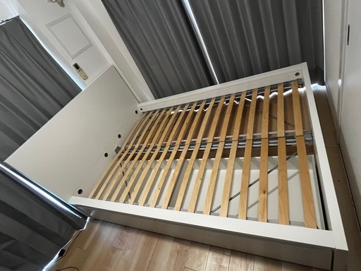 IKEA MALM  ダブルベッド