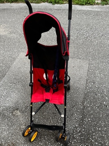 ミッキー ベビーカー (ハイビスカス) てだこ浦西のベビー用品