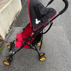 ミッキー ベビーカーの画像