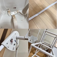 無料☆キッズパーク　アスレチック　遊具　ホワイト×グレーの画像