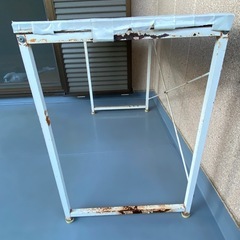 テーブル　机　白　デスク　難ありの画像